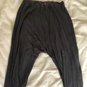 Cotton harem pants